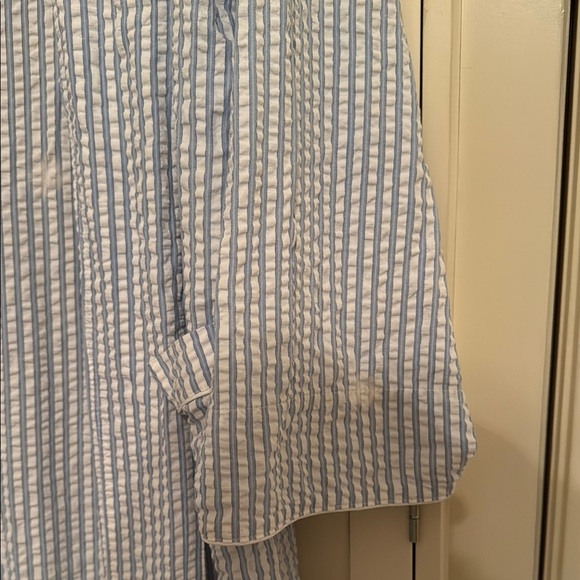 Matouk Matteo Stripe Robe - Picture 4 of 4